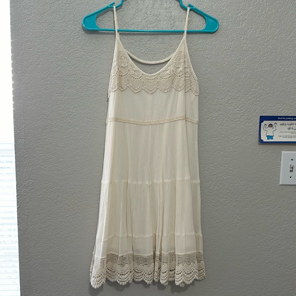 Maurices, small, beige midi dress